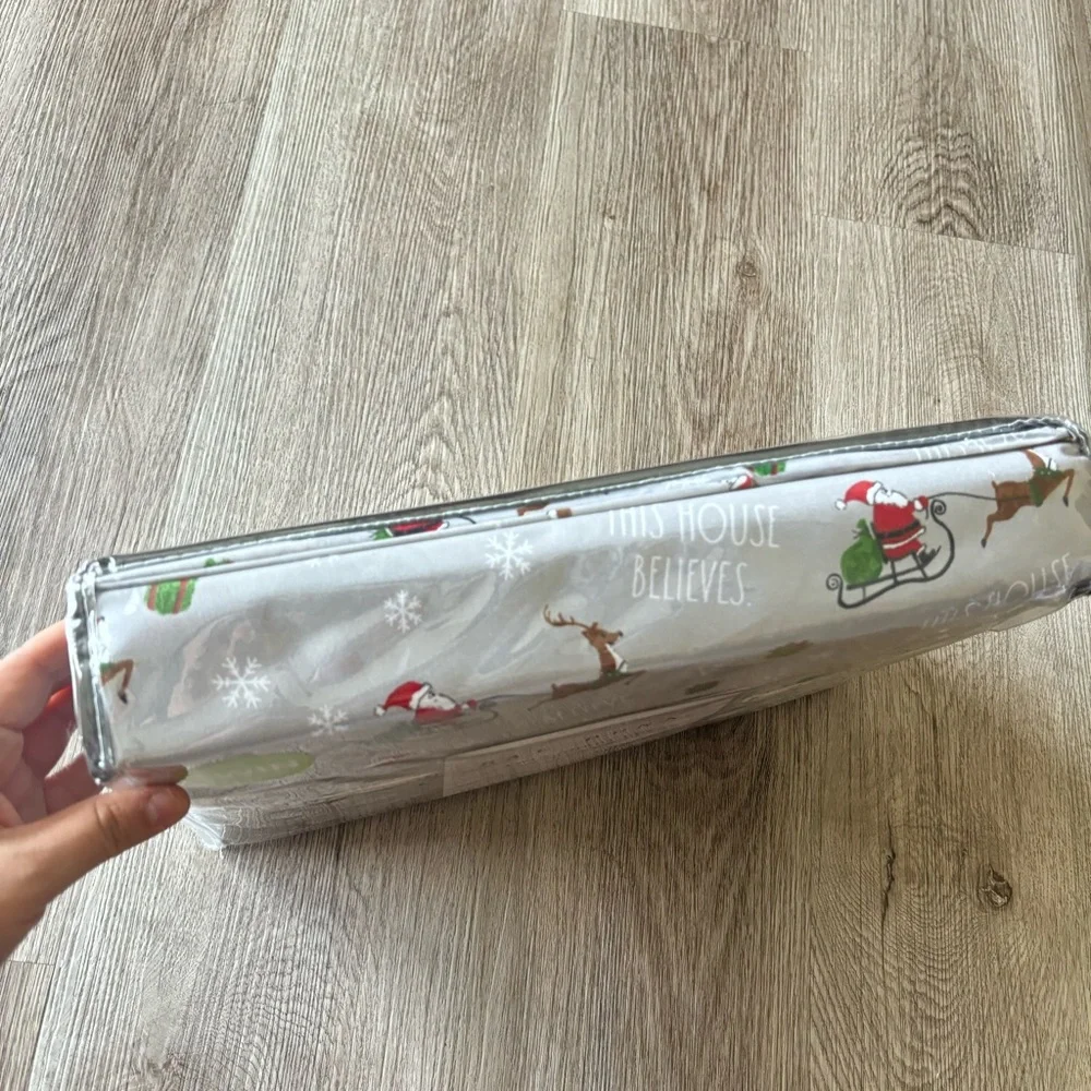 Rae Dunn Christmas Holiday THIS HOUSE BELIEVES Sheet Set